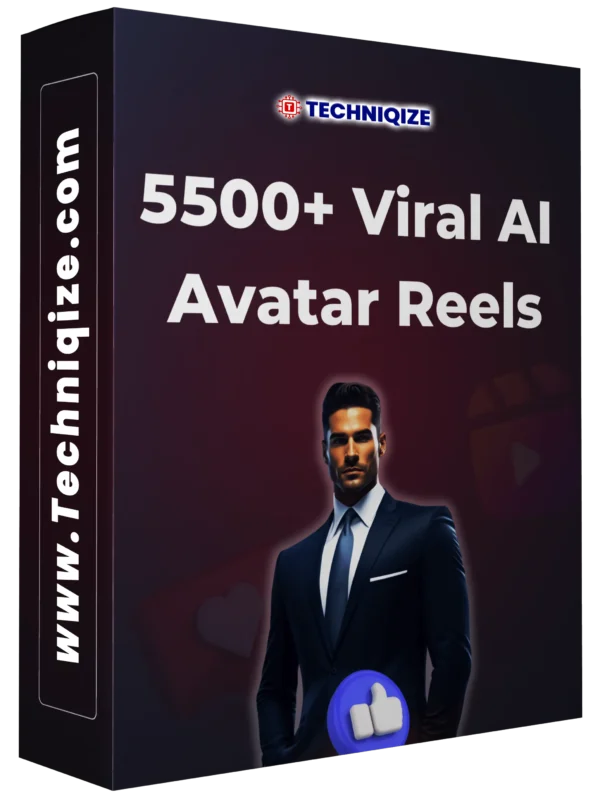 viral ai avatar reels bundle - techniqize