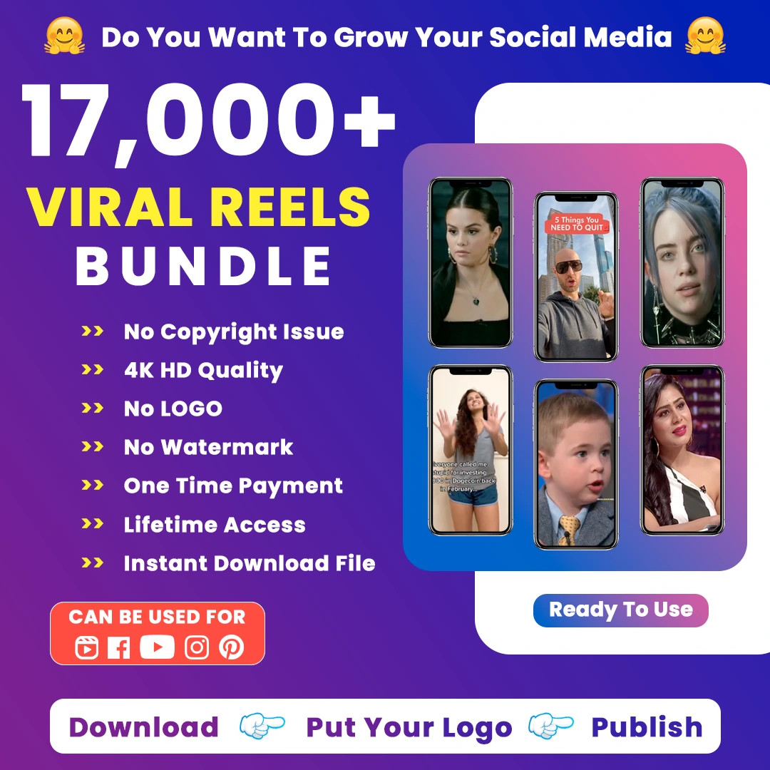 17000 viral reels bundle