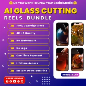 AI Glass Cutting Reels Bundle