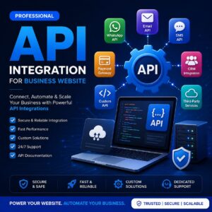 API Integration for Professional Business Website